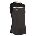 Thallium Shirt Woman SL BLK/WHT XS Teknisk armløs volleyballdrakt for dame