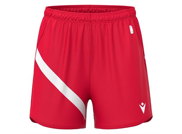BANSHEE ECO shorts W RED/WHT 3XS Teknisk kamp og treningsshorts - Dame 