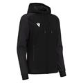 Atlas Hooded Jacket Full Zip W BLK L Teknisk full zip hettejakke til dame