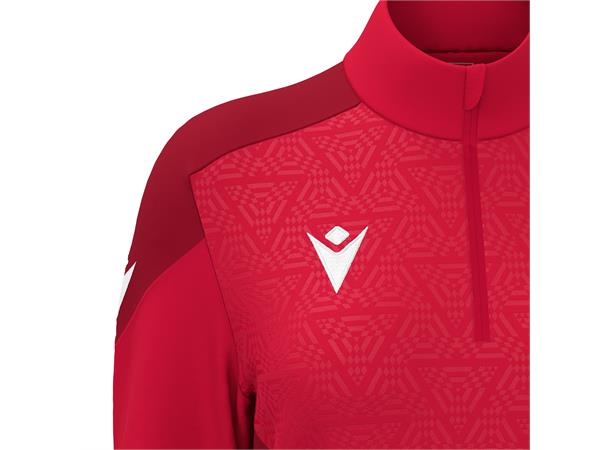 Anora Training 1/4 Zip Top W RED 3XS Teknisk treningsgenser  til dame 