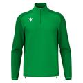 Isen Training 1/4 Zip Top GRN 3XL Teknisk treningsgenser - Unisex
