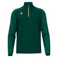 Isen Training 1/4 Zip Top BGRN/GOLD XXS Teknisk treningsgenser - Unisex