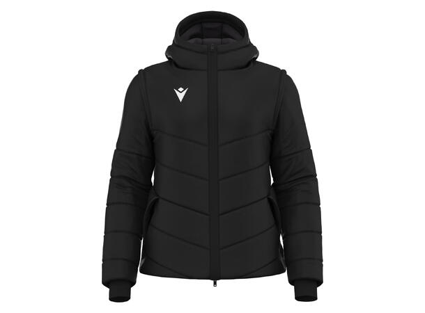 Duality Hooded Bomber Jacket BLK M Jakke med avtagbare ermer - Unisex 