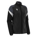 Athena Full Zip Top W BLK/WHT 4XS Teknisk full zip jakke til dame