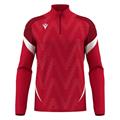 Starfall 1/4 zip RED/WHT XL Treningstopp - Unisex