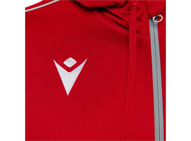 Freyr Hoody Full Zip Top RED 4XS Overtrekksjakke - Unisex 