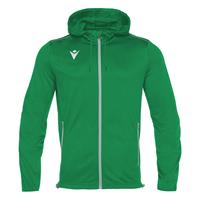 Freyr Hoody Full Zip Top GRN 4XS Overtrekksjakke - Unisex